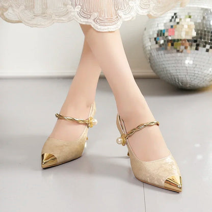Serenity Pearl Heels