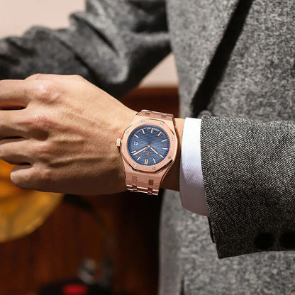 Crimson Calendar Watch