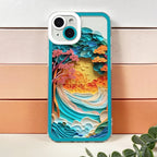 Paper Art Japanese Scenery iPhone Case