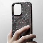 Speckled Magsafe Silicone iPhone Case with Soft Touch Finish & Camera Lens Protection