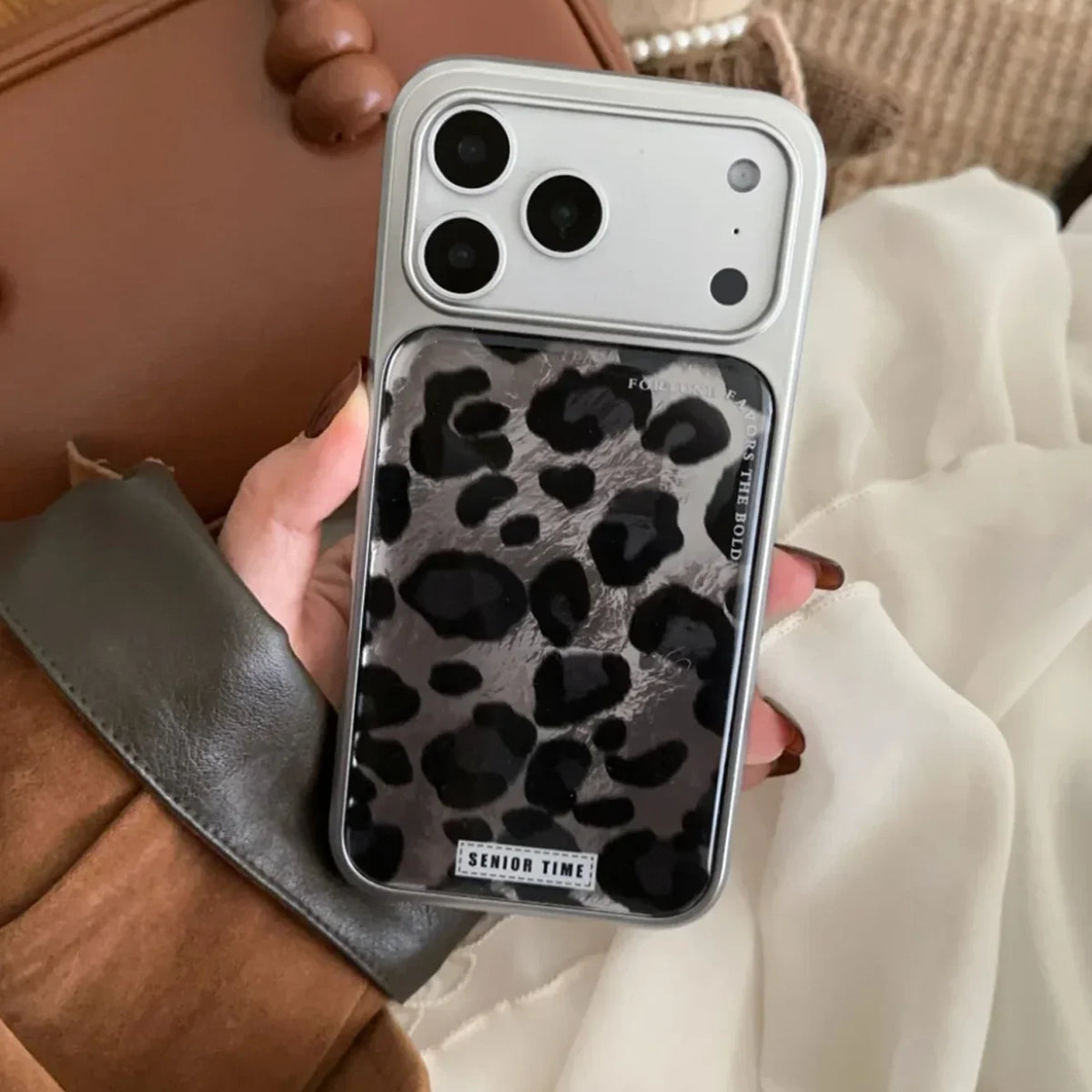 Aesthetic Animal Print iPhone Case