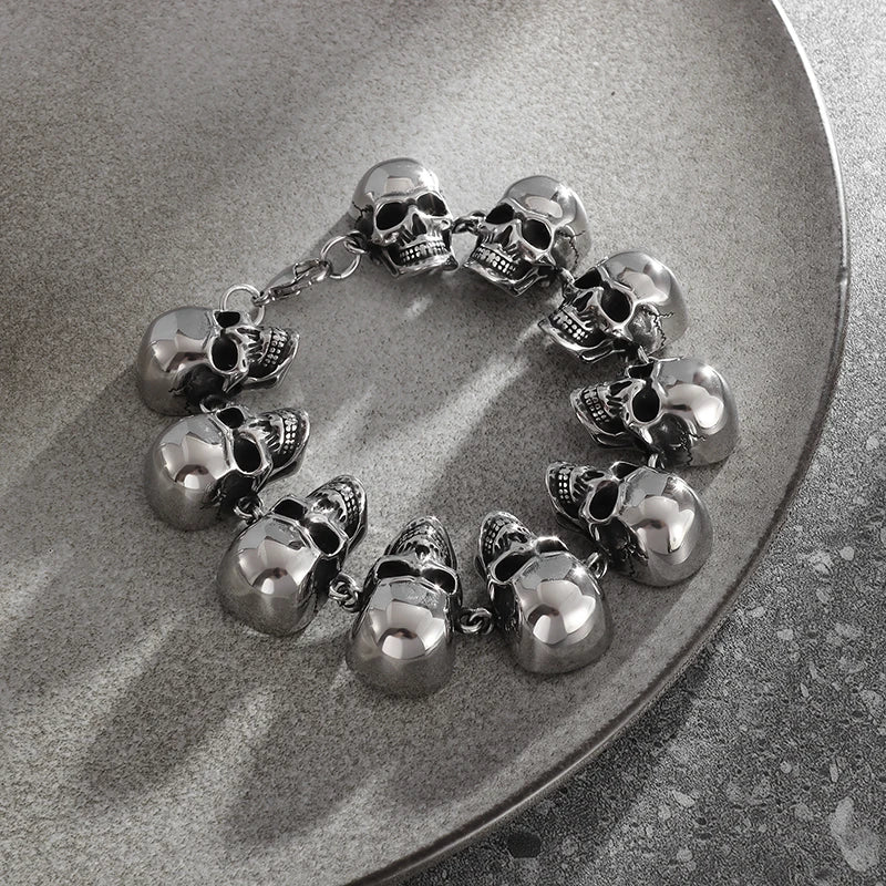 Gothic Skull Bracelet