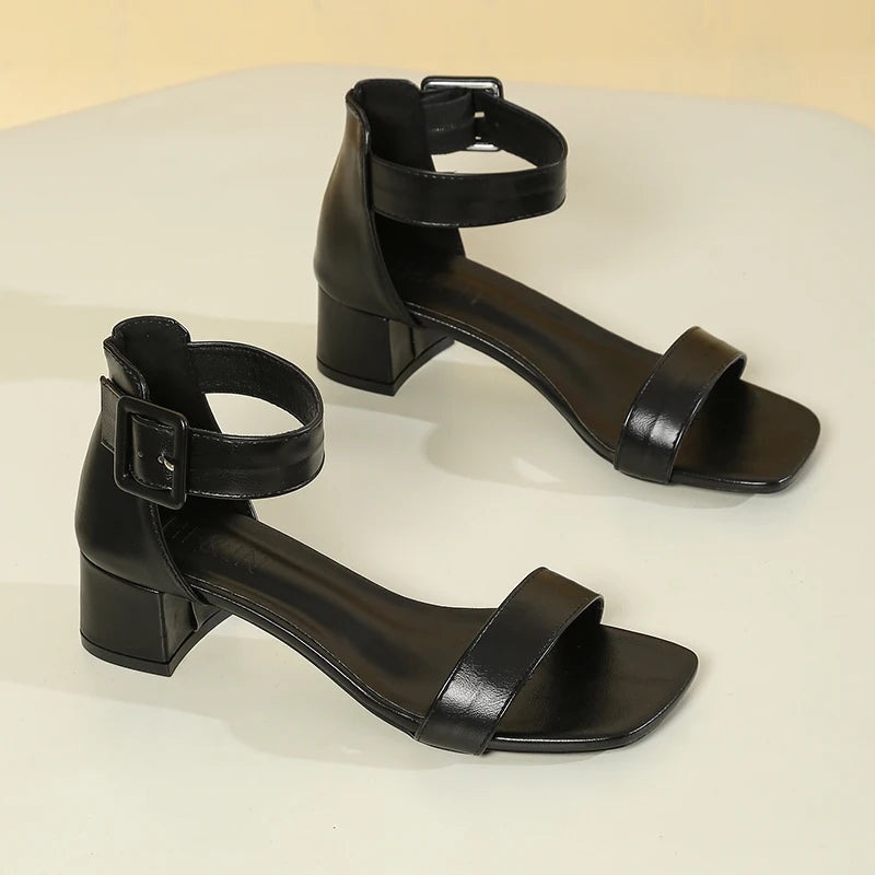 Isabella Block Sandals