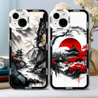 Japanese Ink Painting iPhone Case