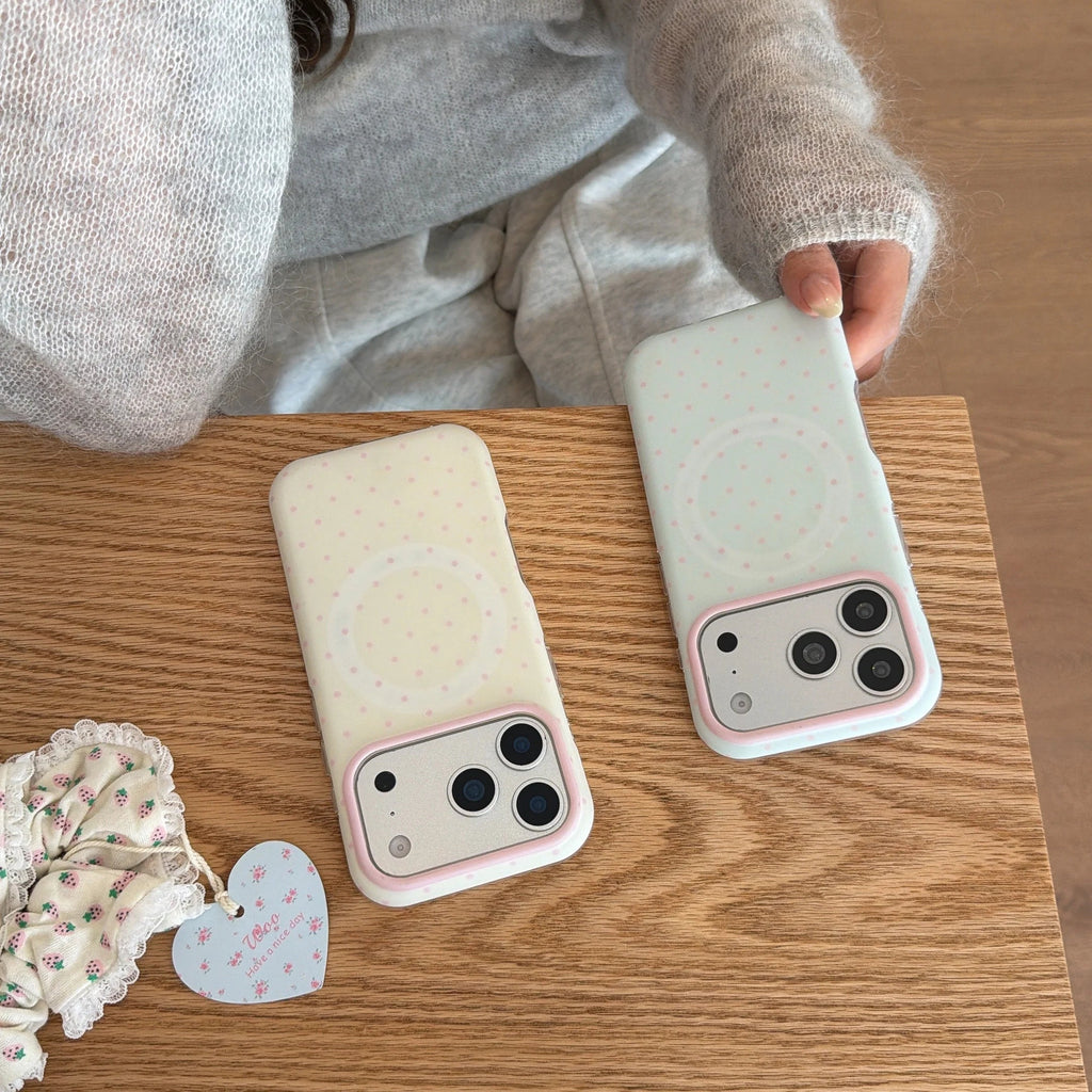 Cute Dots MagSafe iPhone Case