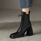 Melissa Lace-Up Ankle Boots