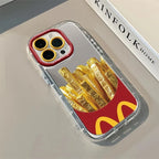 Funny French Fries Mirror iPhone Case