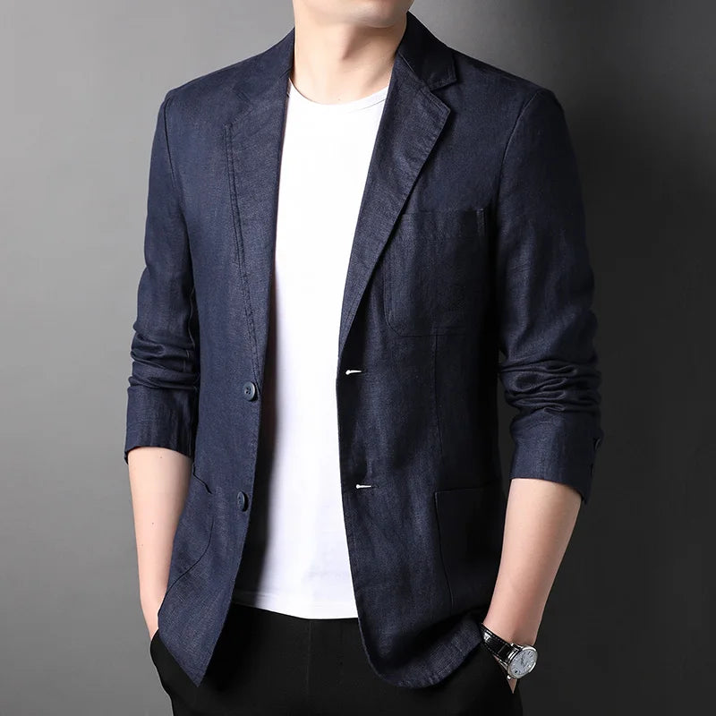 Casual Linen Blazer
