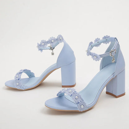 Blossom Floral Heels