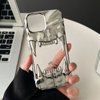 Gothic Fang Teeth iPhone Case Shockproof Clear Back Protective Cover
