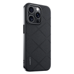 Diamond Pattern Leather Slim iPhone Case