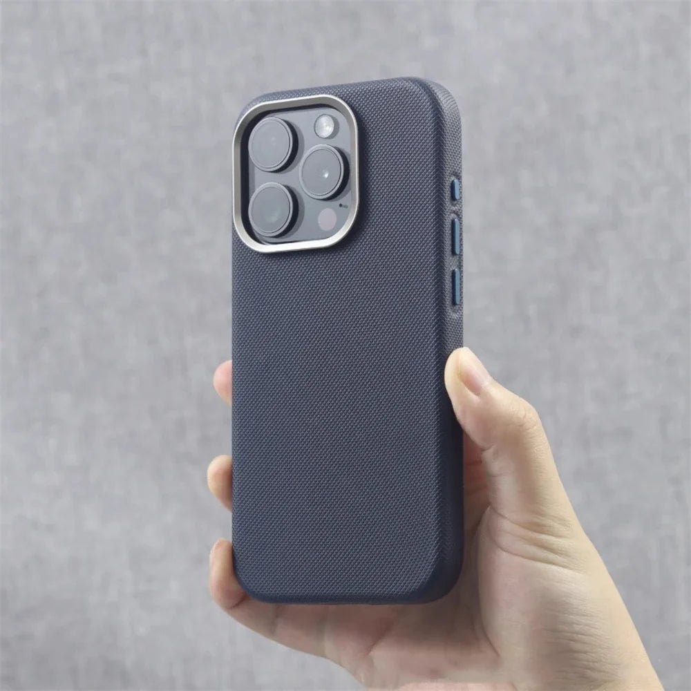 Nylon Fabric iPhone Case Slim Shockproof Protective Cover