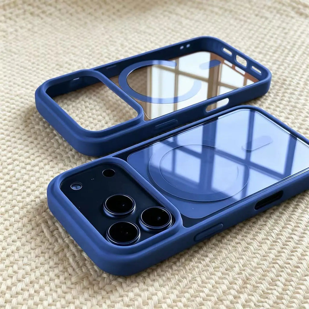 Transparent MagSafe iPhone Case With Soft Bumper