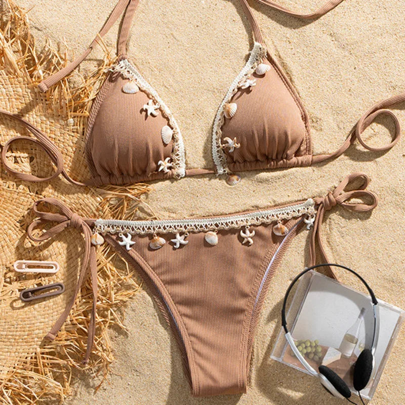 Coral Kiss Bikini Set