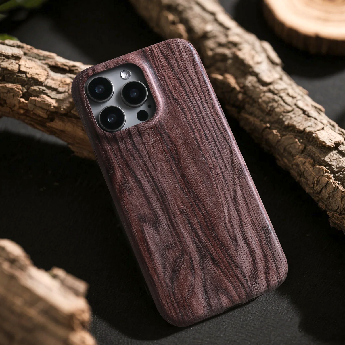Natural Wood Texture iPhone Case