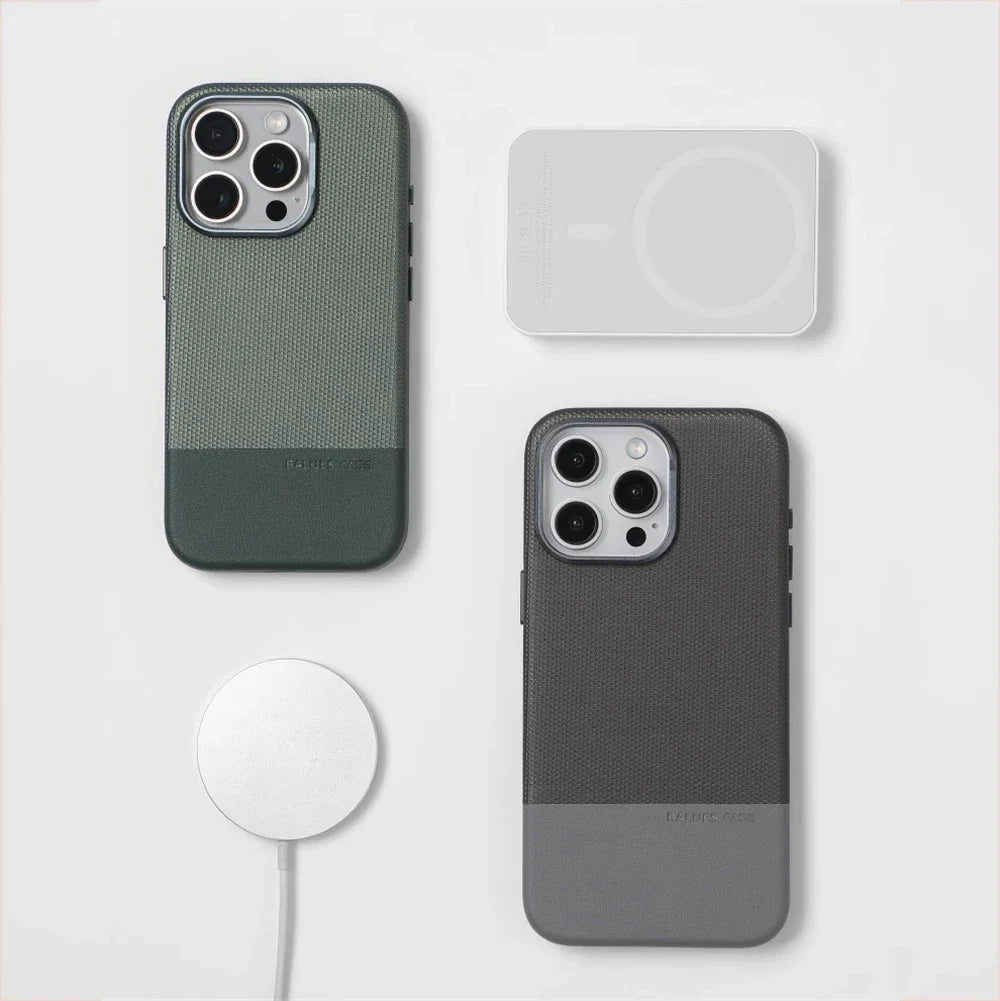Two-Tone Leather iPhone Case