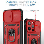 Rugged iPhone Case with Sliding Camera Cover