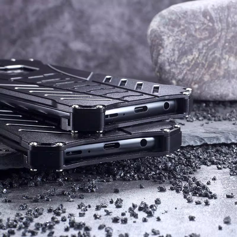 Dark Knight Armor Metal iPhone Case
