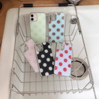 Big Polka Dot Metal iPhone Case
