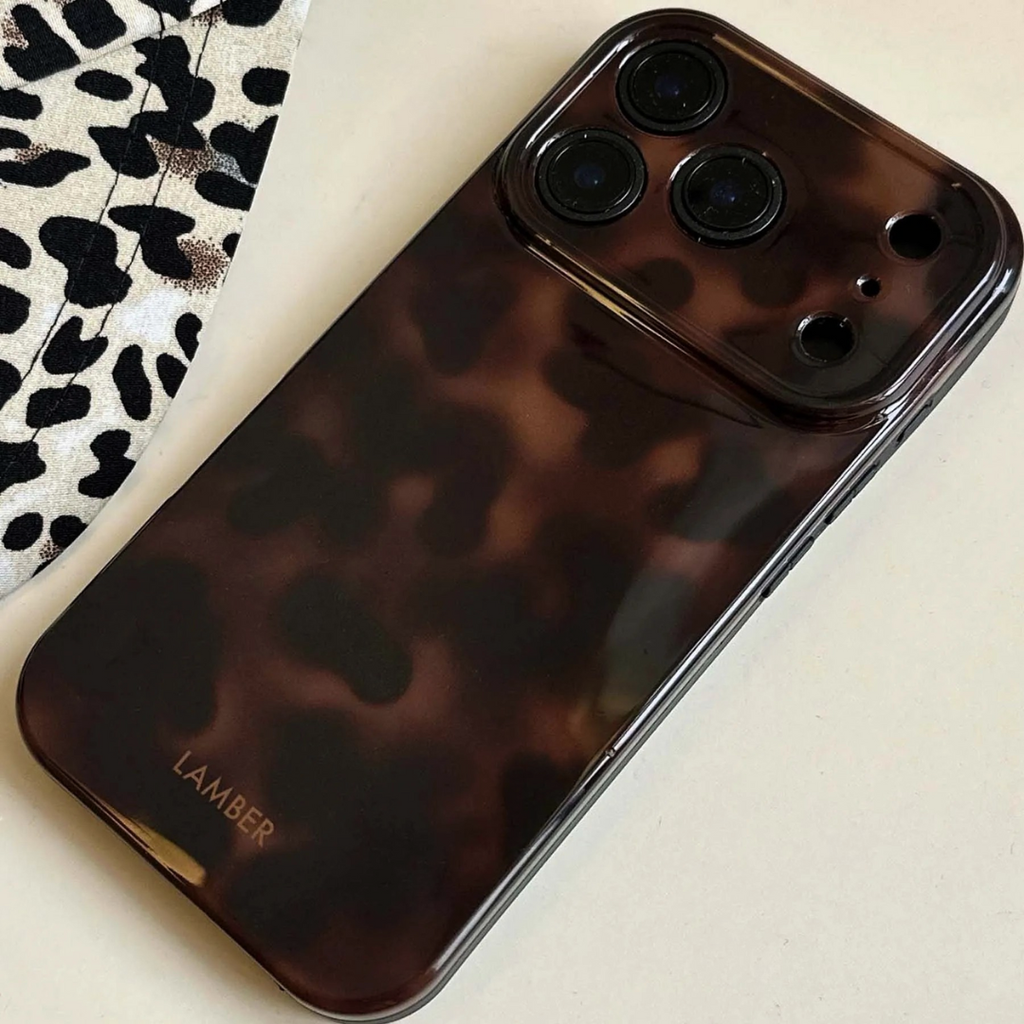 Leopard Tortoise Print iPhone Case