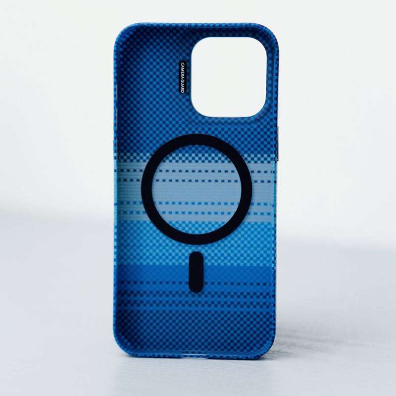 Pixel Checkered Weave iPhone Case