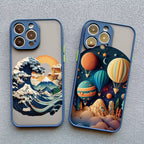 Aesthetic Papercraft Scenery iPhone Case