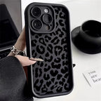 Leopard Print Soft Bumper iPhone Case