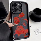 Lipstick Kiss Print iPhone Case
