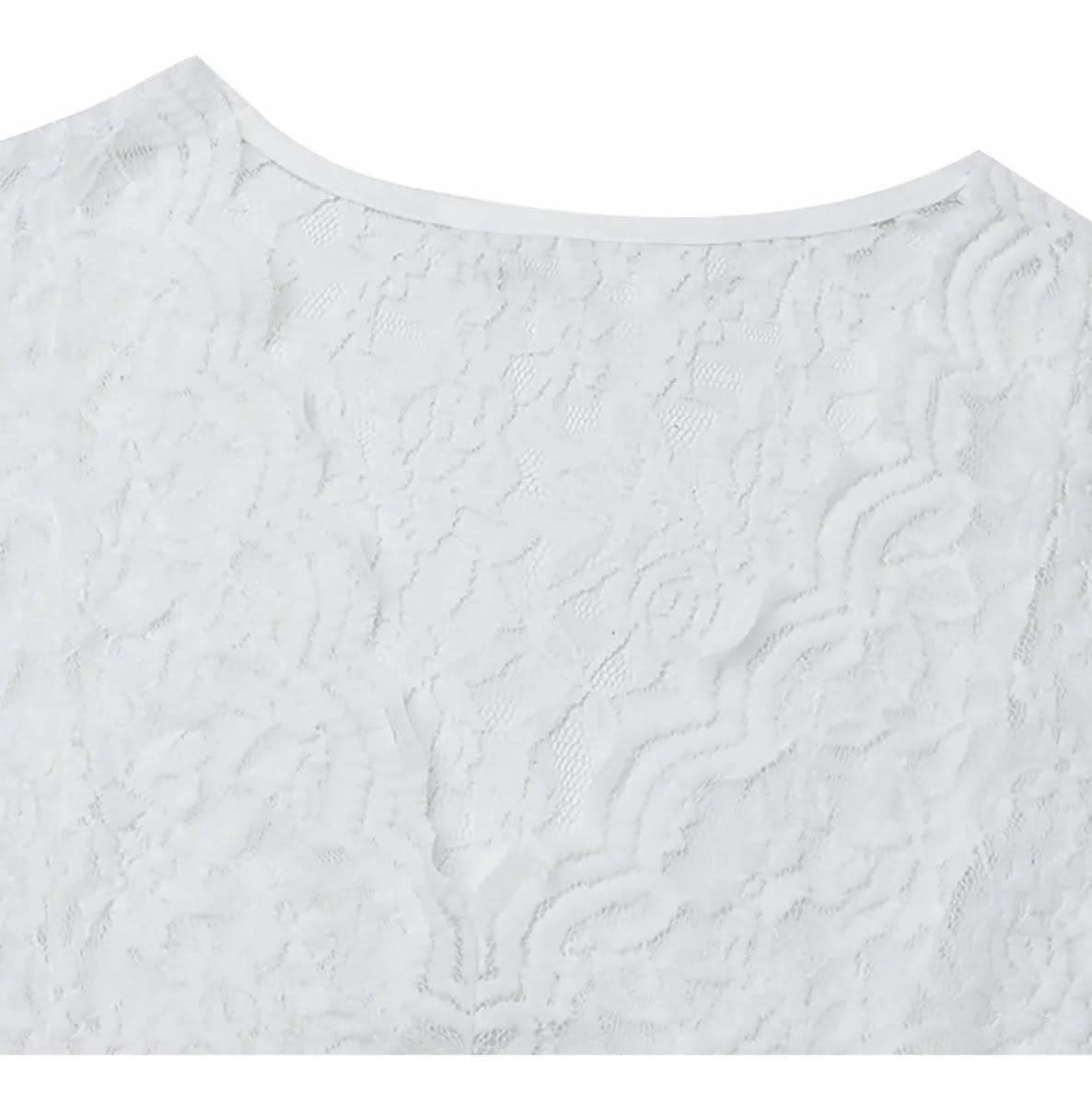 Rocio Lace V Neck Top_6