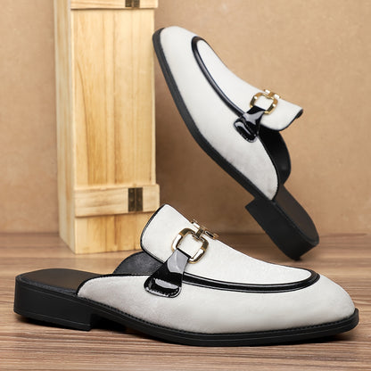 Aston Velvet Slip-Ons