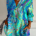 Ellinor Long Sleeve Abstract Print Blouse_1