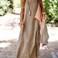 Fatou Sleeveless V-Neck Maxi Dress_1