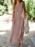 Fatou Sleeveless V-Neck Maxi Dress_2