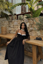 Delphine Ruffled Corset Midi Dress_4