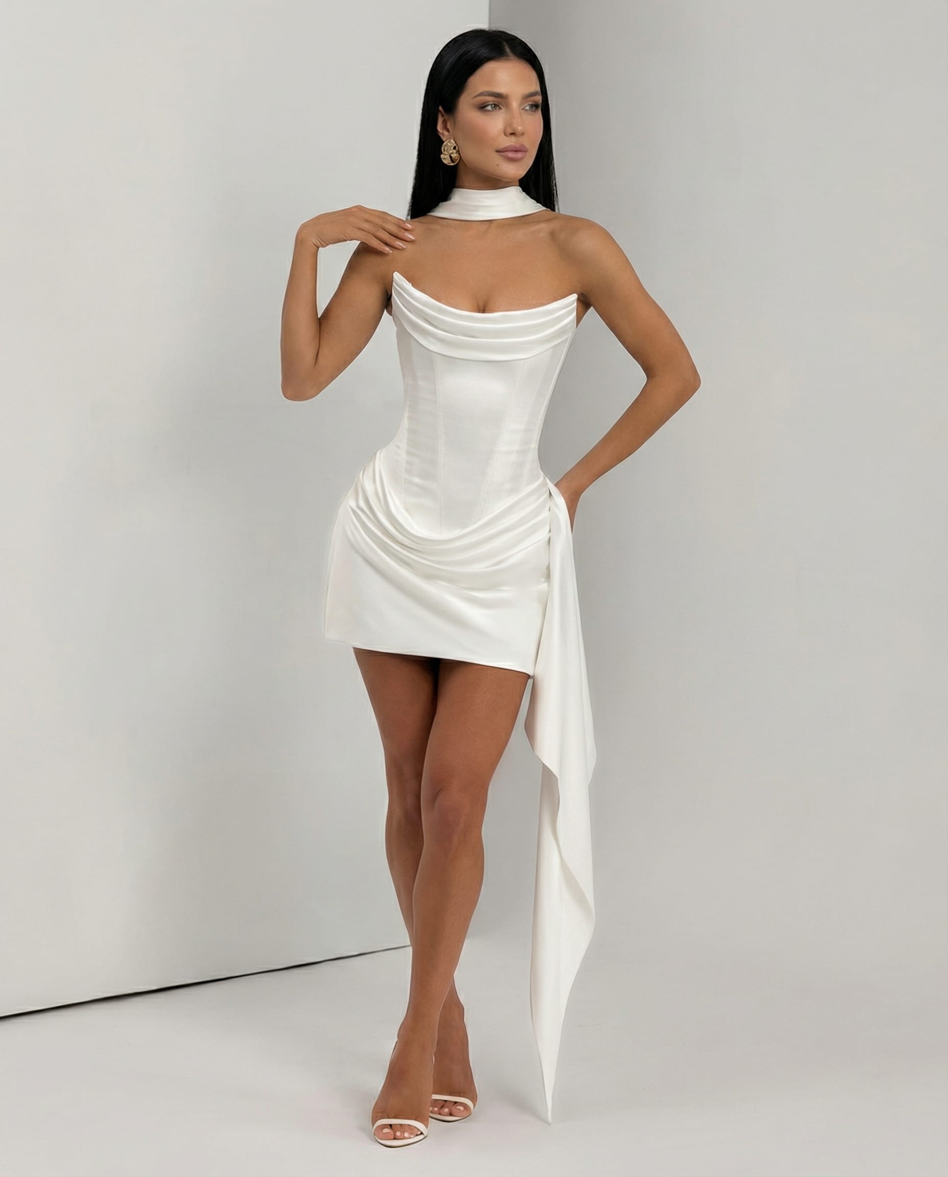 Camila Satin Corset Mini Dress_11