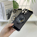 Heat Dissipation MagSafe iPhone Case with Rotating Kickstand