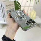 Heat Dissipation MagSafe iPhone Case with Rotating Kickstand