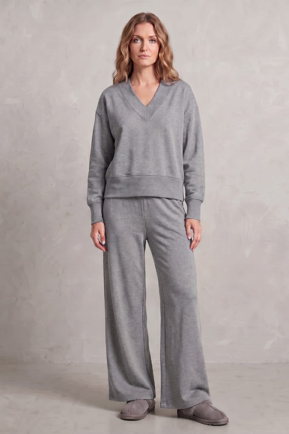 Benedetta Brushed Wide Leg Lounge Set_2