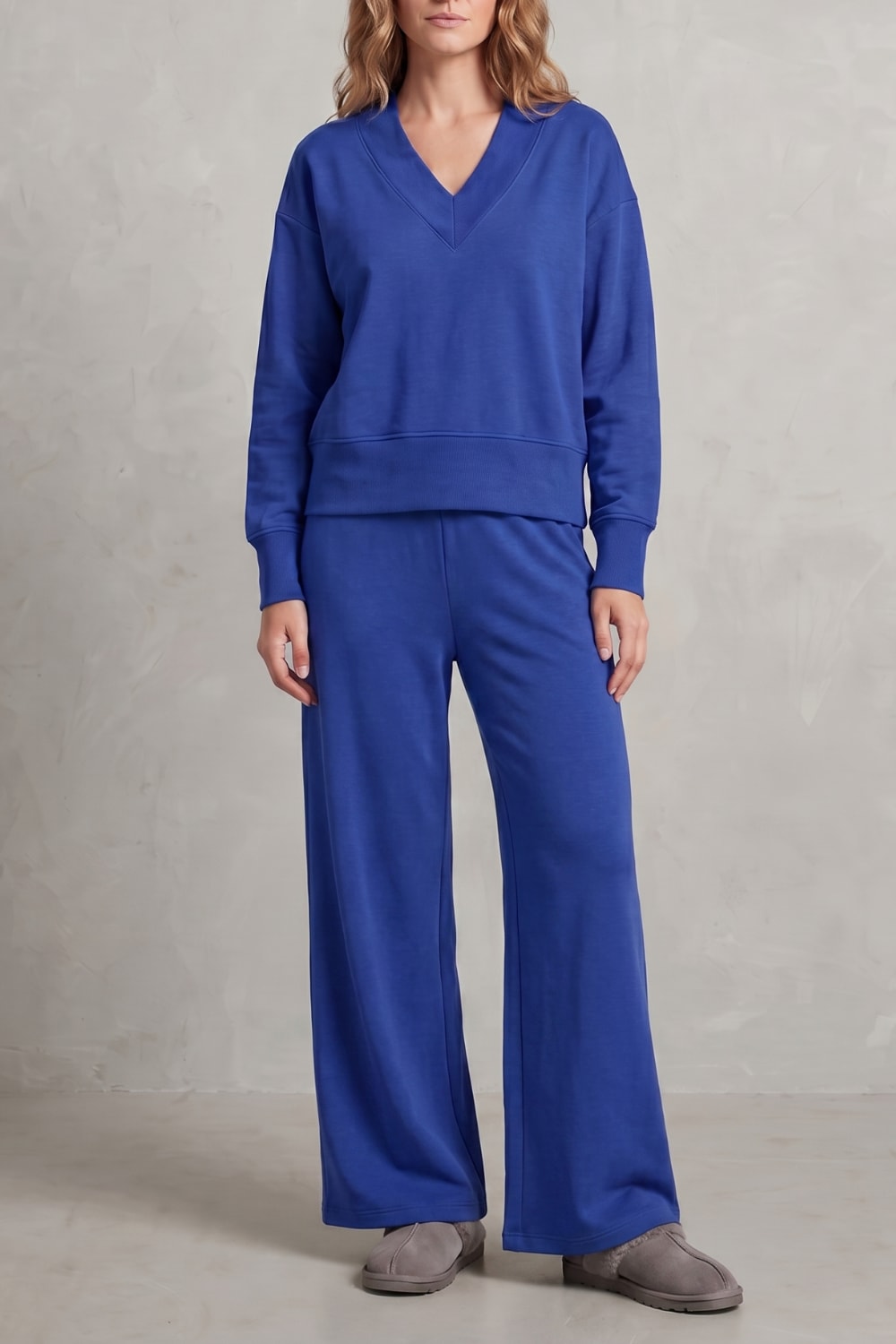 Benedetta Brushed Wide Leg Lounge Set_5