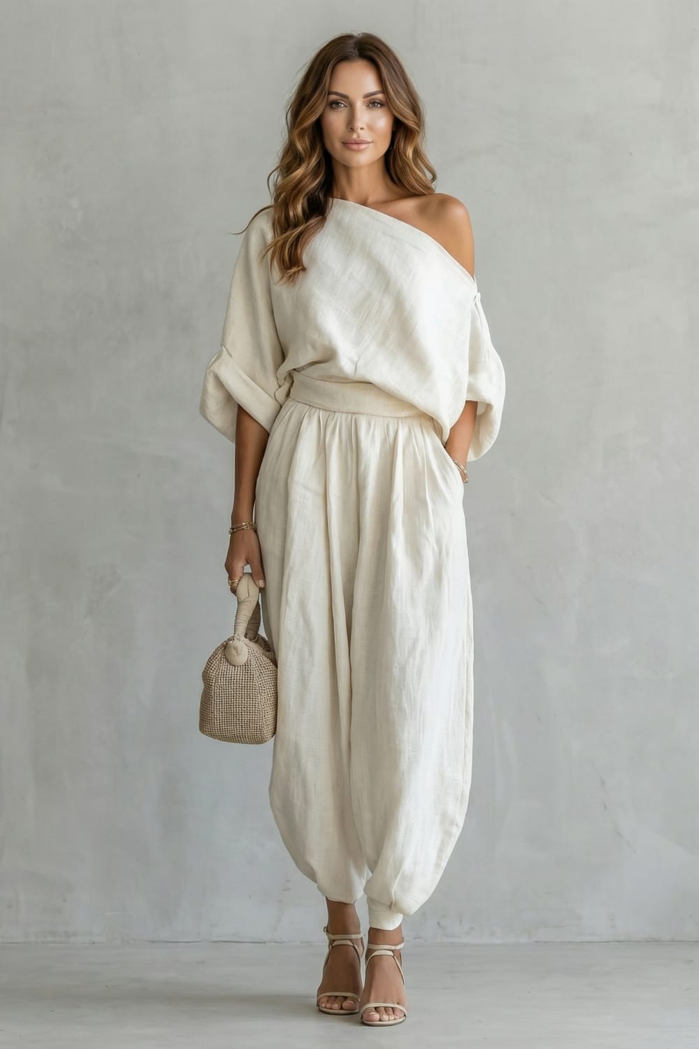 Fiorella Off Shoulder Two Piece Set_2