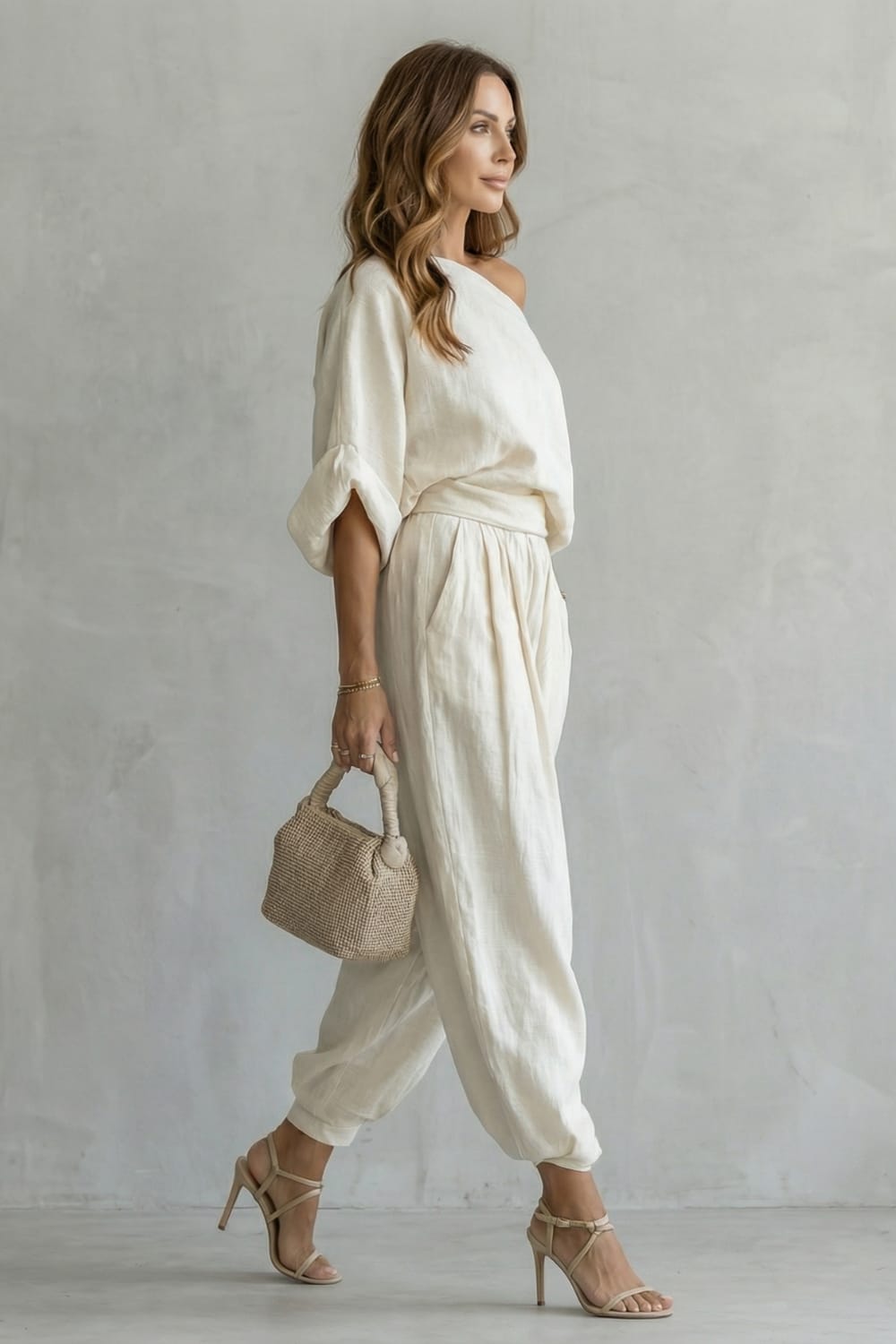 Fiorella Off Shoulder Two Piece Set_3