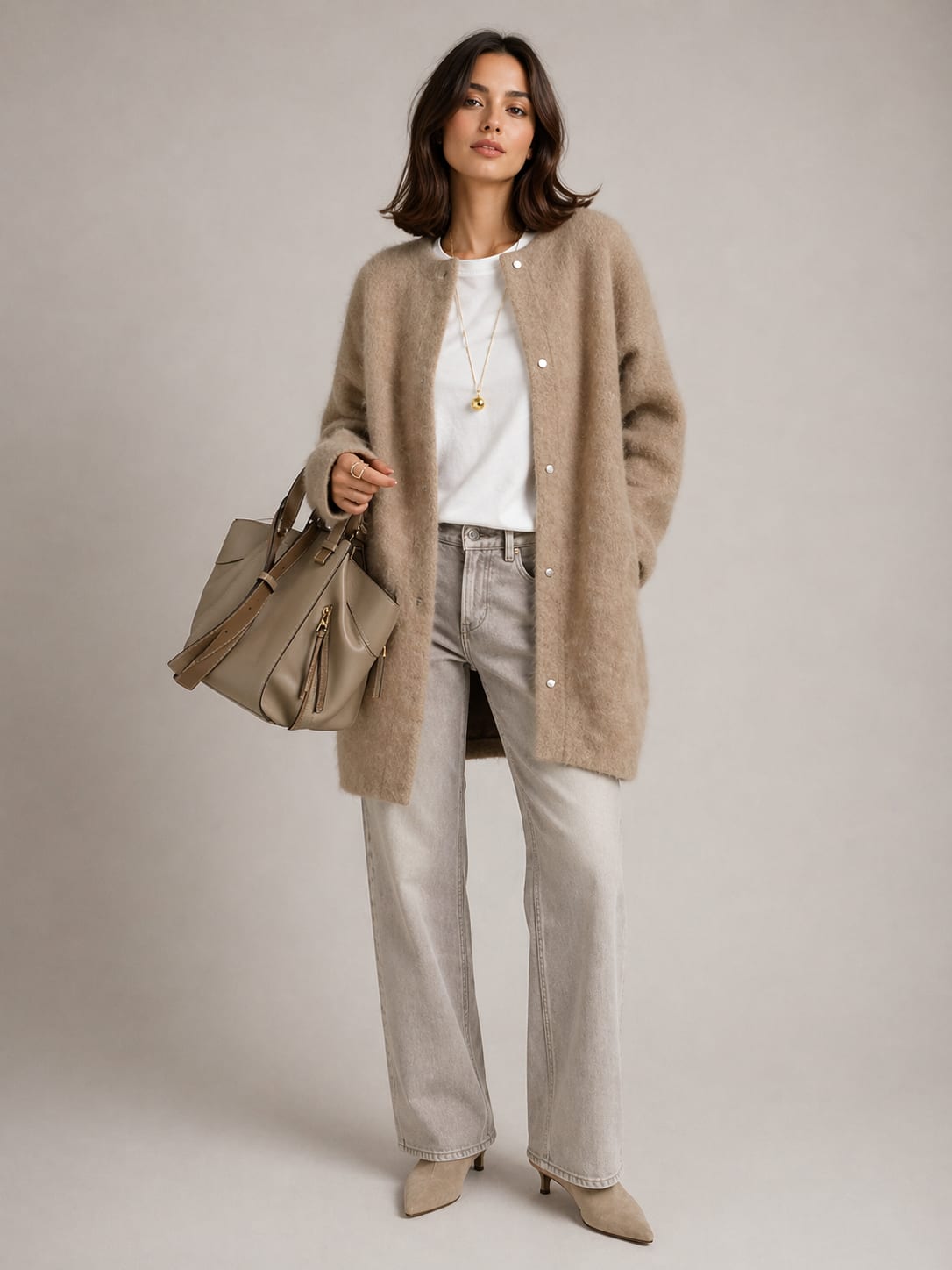 Elisa Longline Brushed Knit Cardigan_1