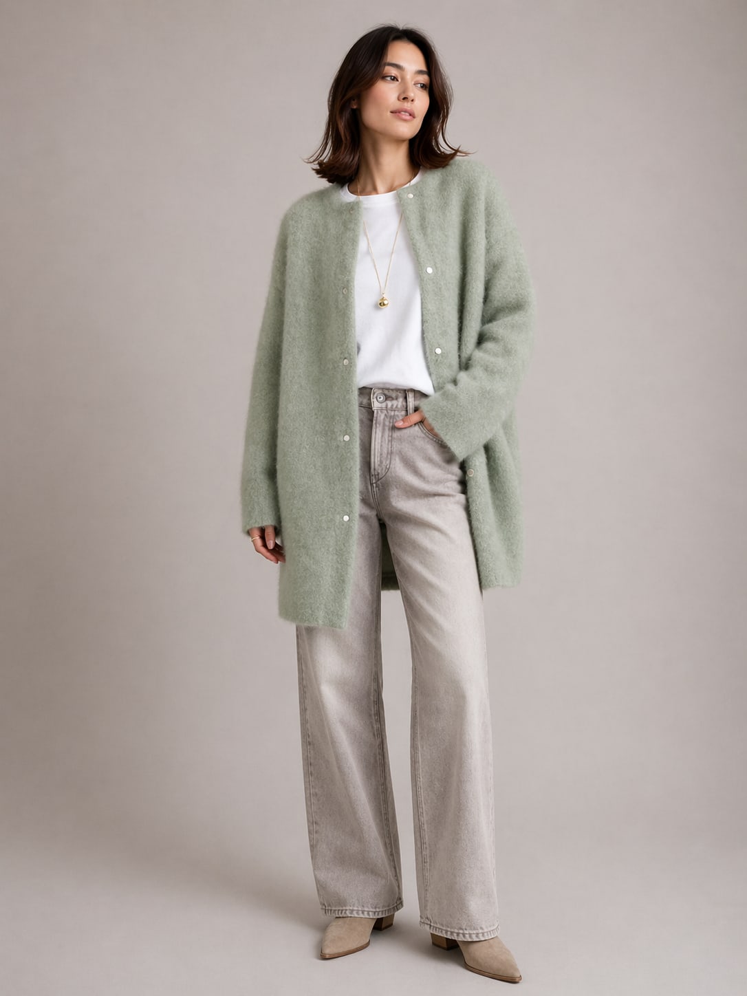 Elisa Longline Brushed Knit Cardigan_7