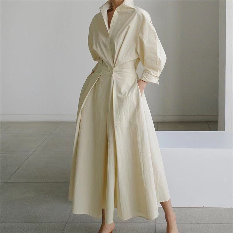 Jamila Button Front Maxi Shirt Dress_15