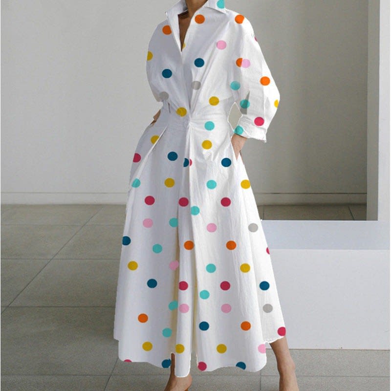 Jamila Button Front Maxi Shirt Dress_4