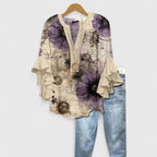 Aitana Floral Ruffle Sleeve Blouse_10