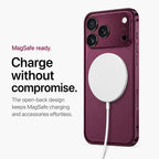 Open Back Phone Case with Corner Bumpers