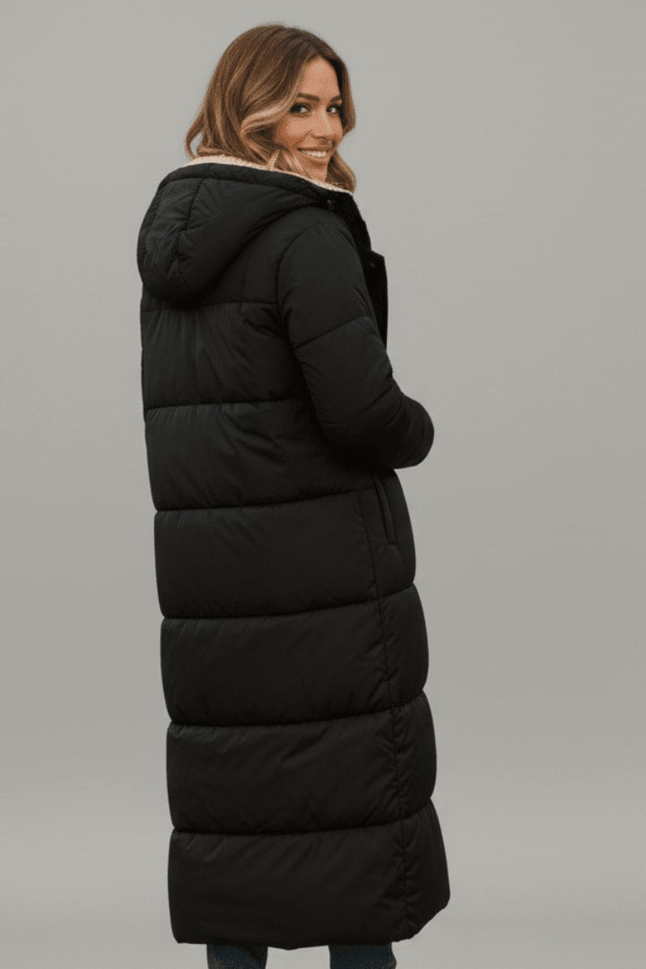 Pauline Longline Sherpa Lined Puffer Coat_4