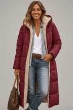 Pauline Longline Sherpa Lined Puffer Coat_8
