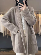 Sakura Oversized Ribbed Knit Cardigan_5